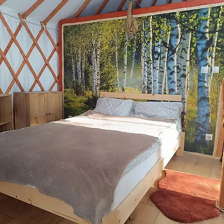 Jurta Na Skraju Lasu Luxury tent Zawady (Silesia)